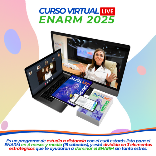 Curso ENARM ALFILMD® Virtual Live 2025 - ALFILMD® ENARM